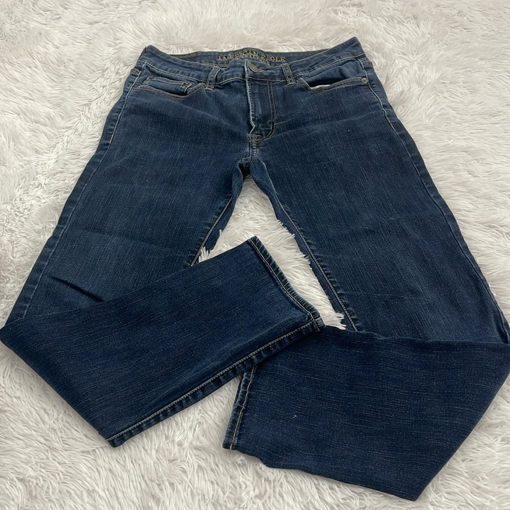AMERICAN EAGLE ACTIVE FLEX ORIGINAL STRAIGHT MENS SIZE 29/32 VERY GOOD C…